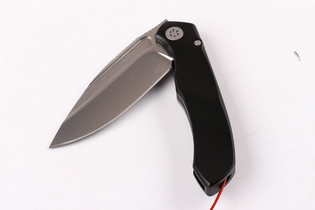 MICROTECH-ANAX(Poison dragonfly 2) stone-washing folding knife UD402434